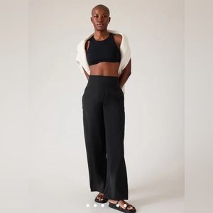 ATHLETA VENICE HIGH RISE WIDE LEG PANT.